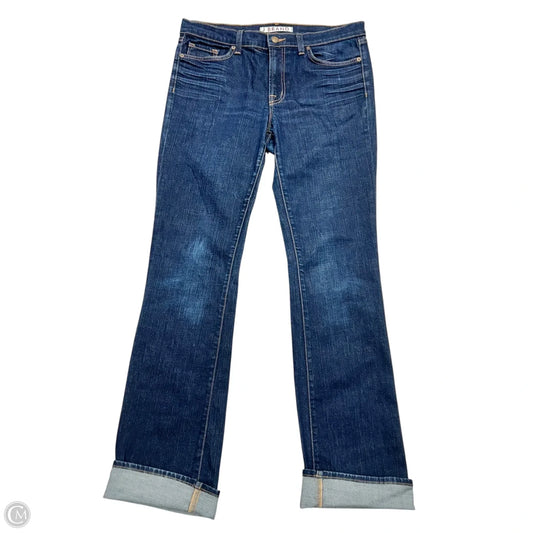 Jeans Boot Cut By J Brand In Blue Denim, Size: 12