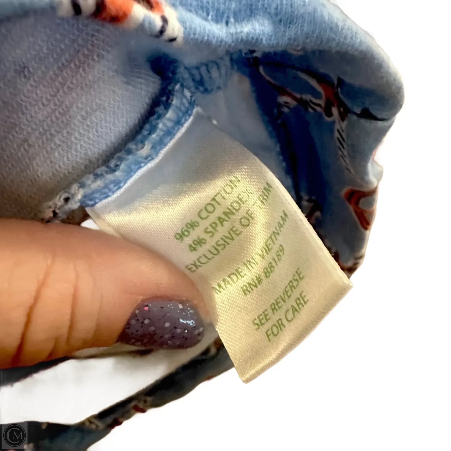 Sweatshirt Designer By Lilly Pulitzer In Blue & Red, Size: L