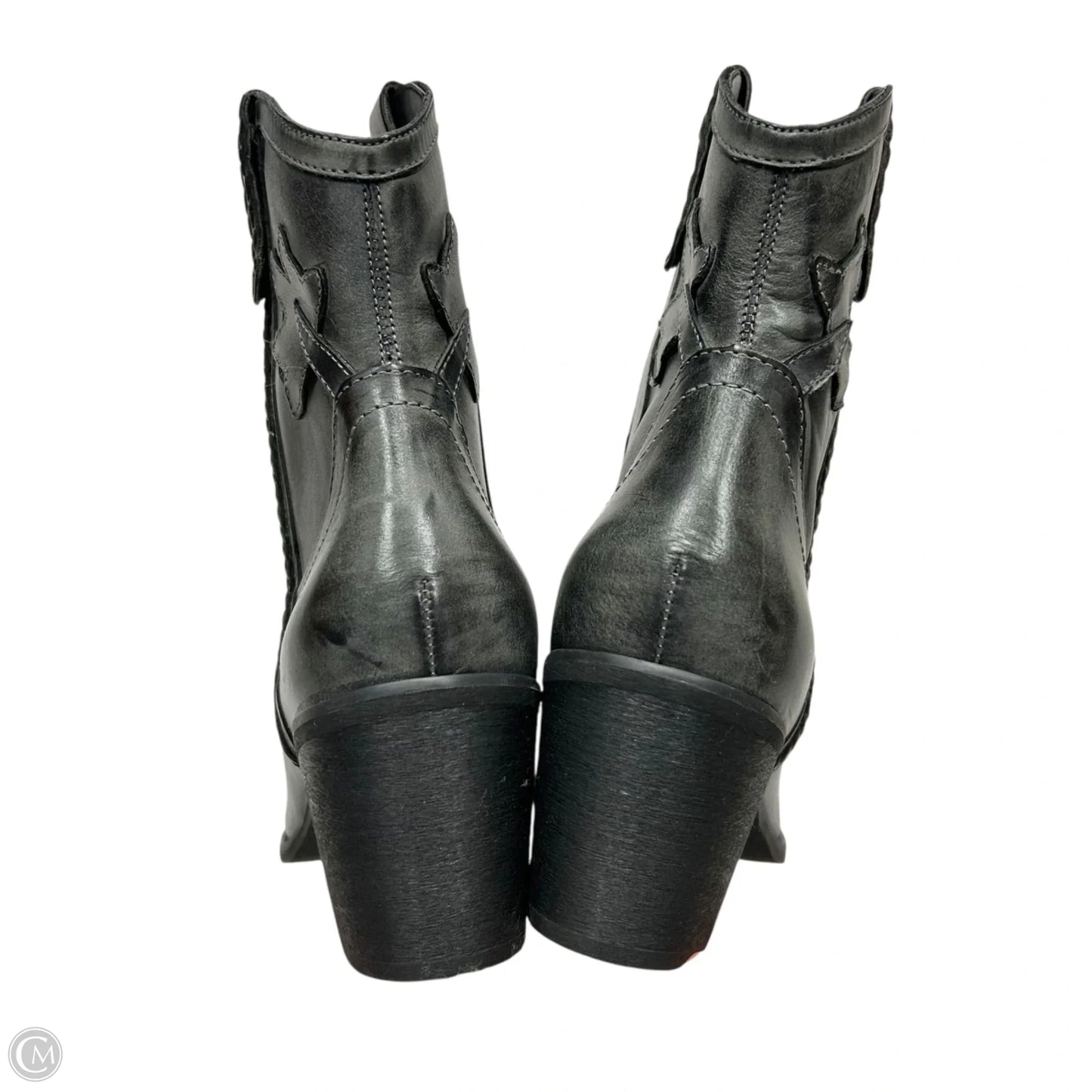 Boots Western By Carlos By Carlos Santana In Grey, Size: 10