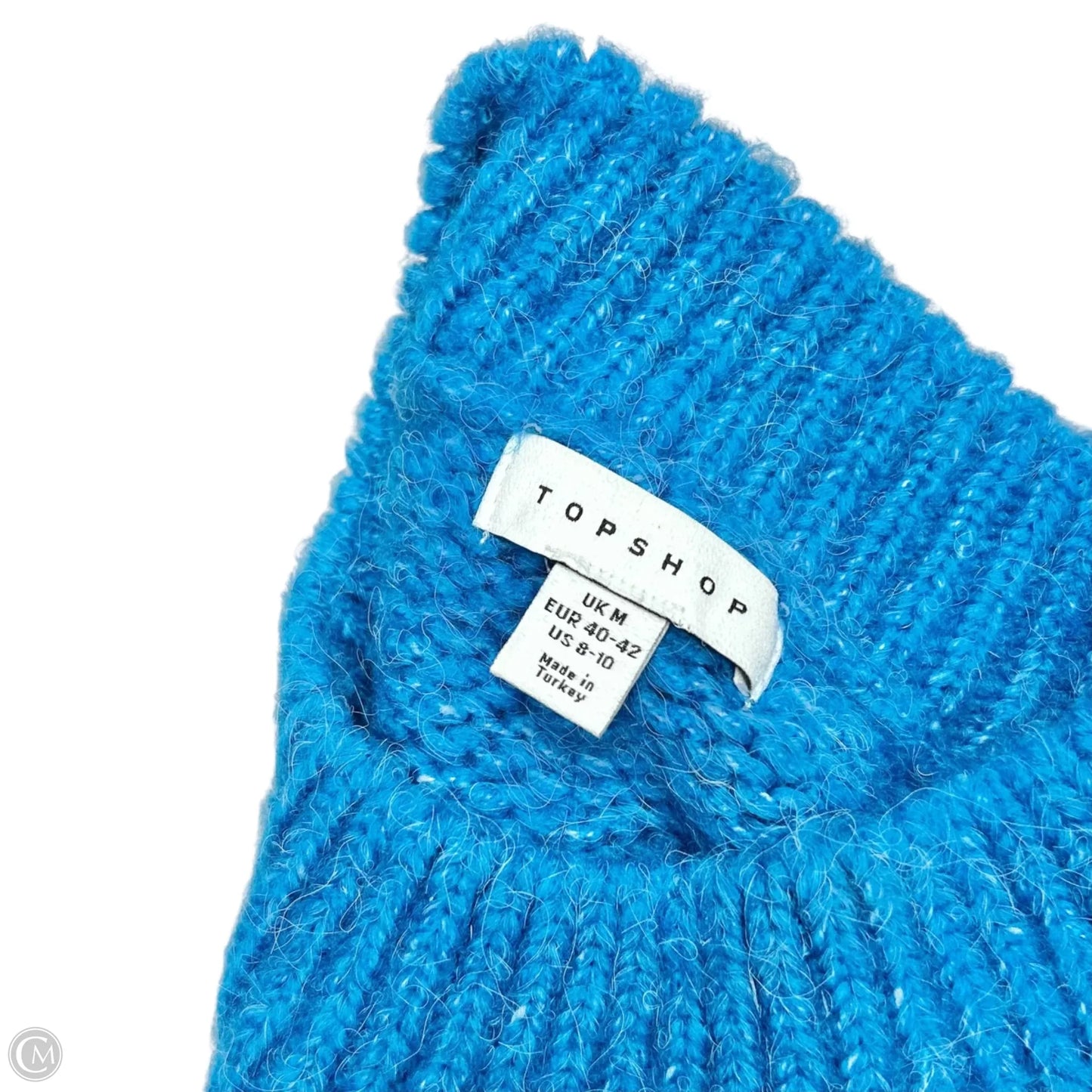 Sweater By Top Shop In Blue, Size: M