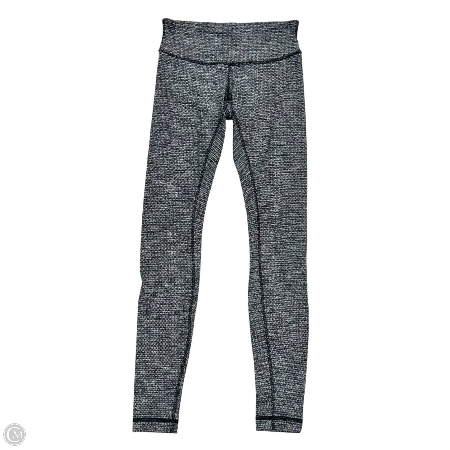 Athletic Leggings By Lululemon In Grey, Size: S