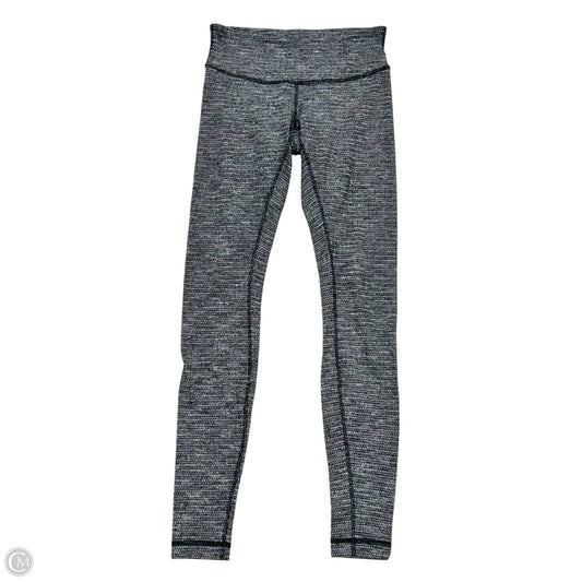 Athletic Leggings By Lululemon In Grey, Size: S