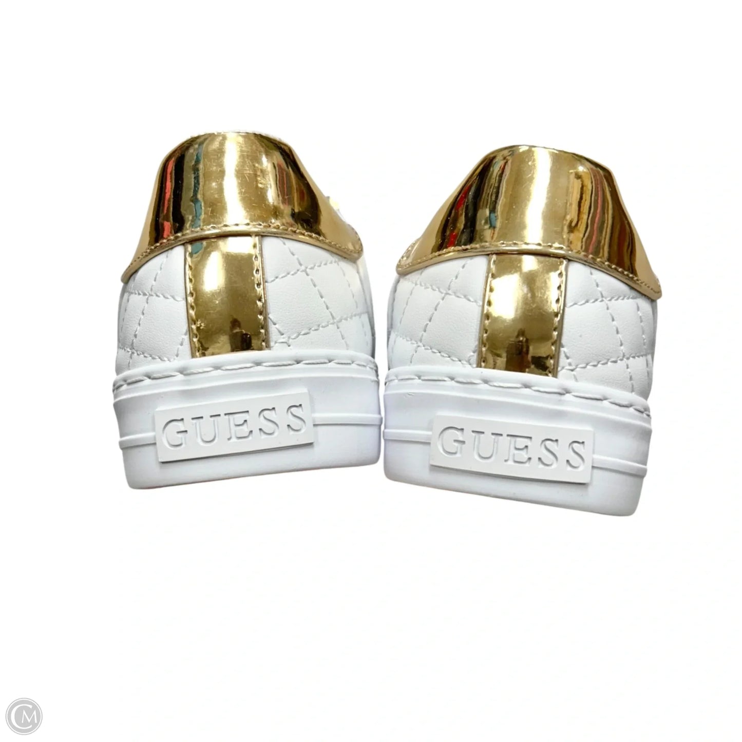 Shoes Sneakers By Guess In White, Size: 7