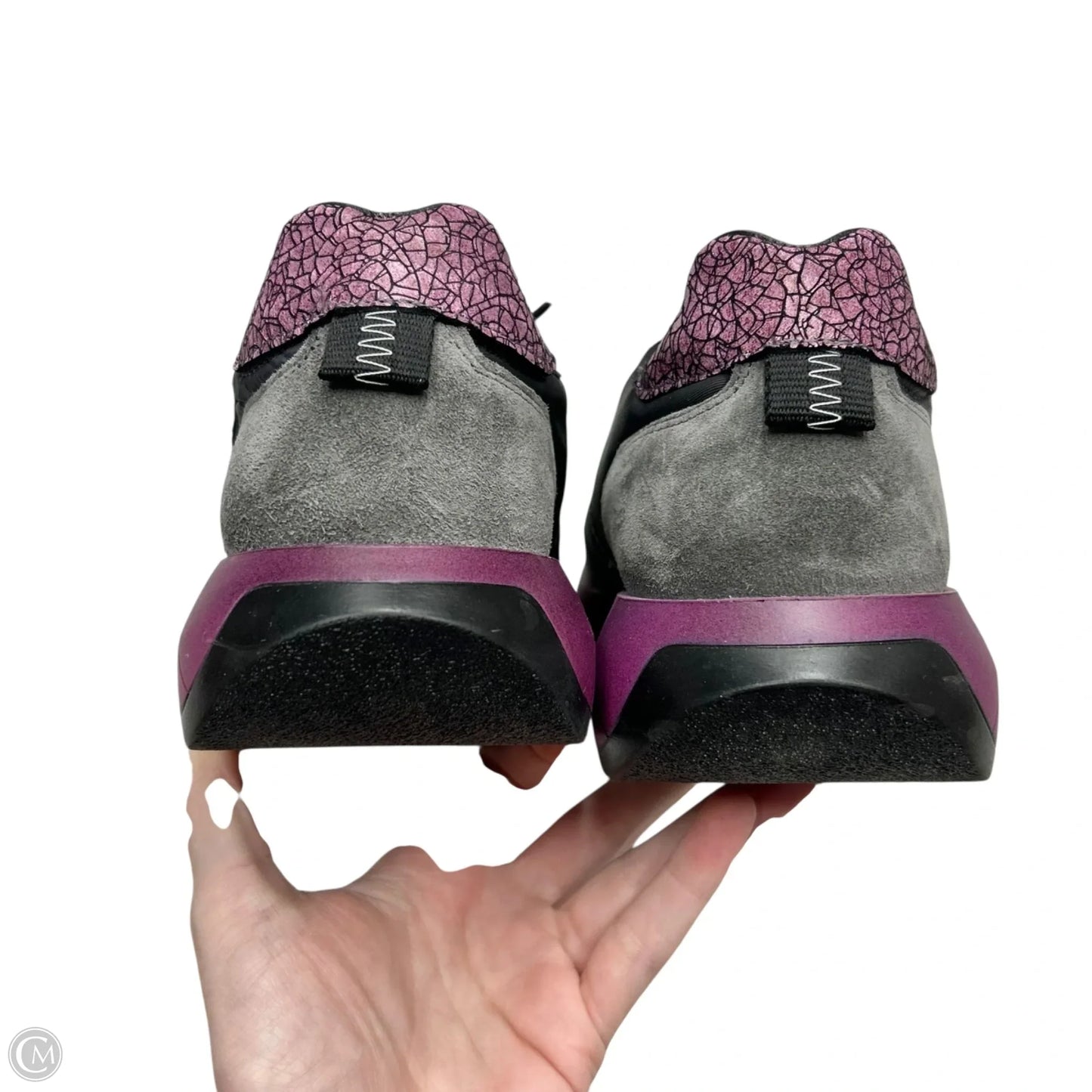 Shoes Sneakers By Cetti In Grey & Purple, Size: 8.5