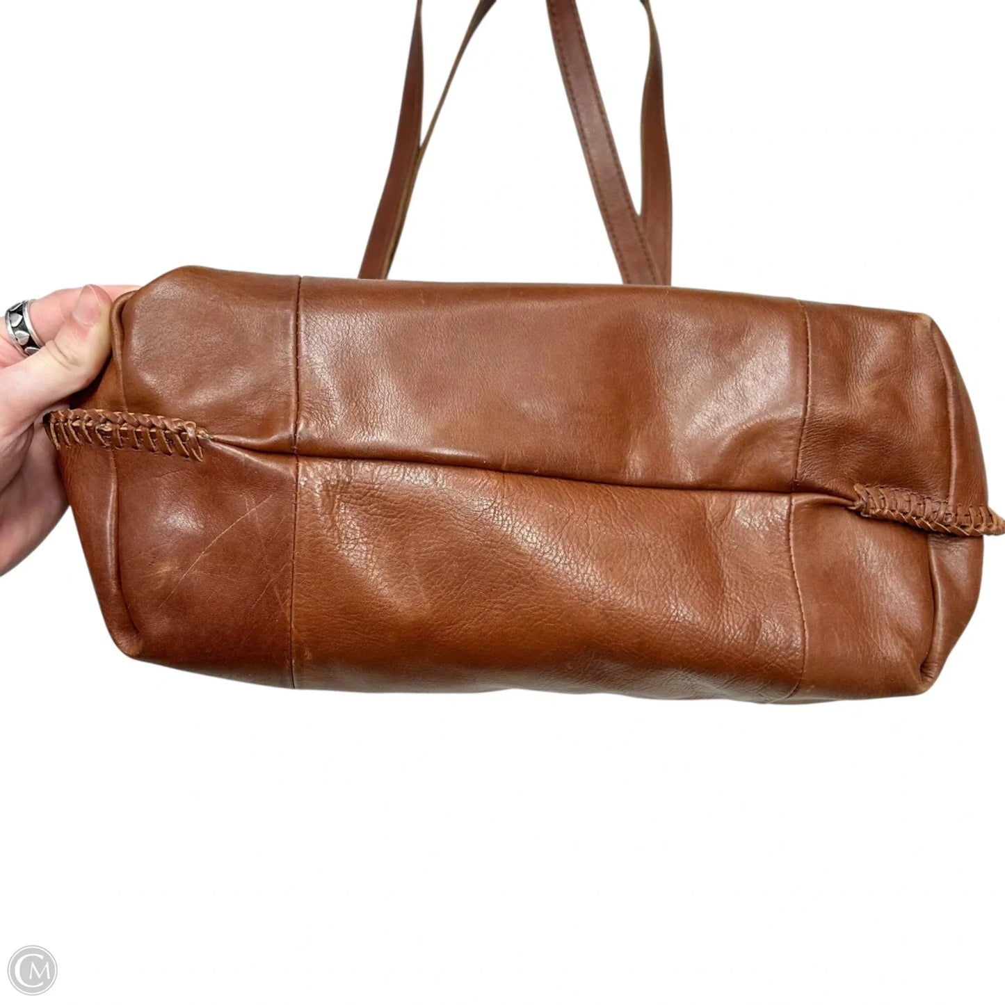Tote Leather By Lucky Brand, Size: Medium