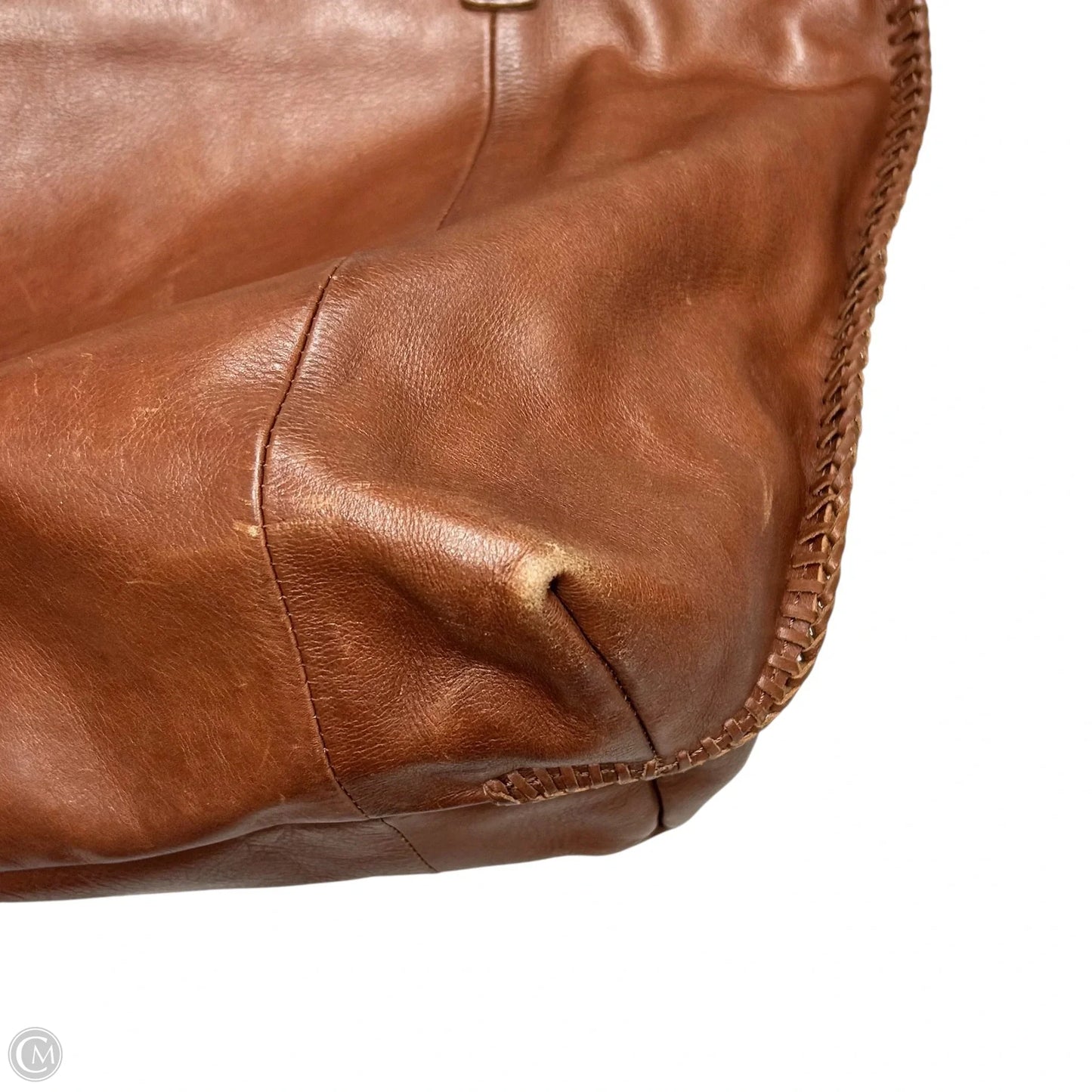 Tote Leather By Lucky Brand, Size: Medium