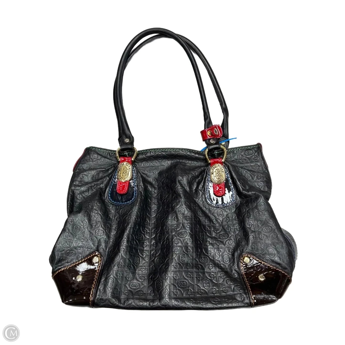 Handbag Leather By Marino Orlandi, Size: Medium