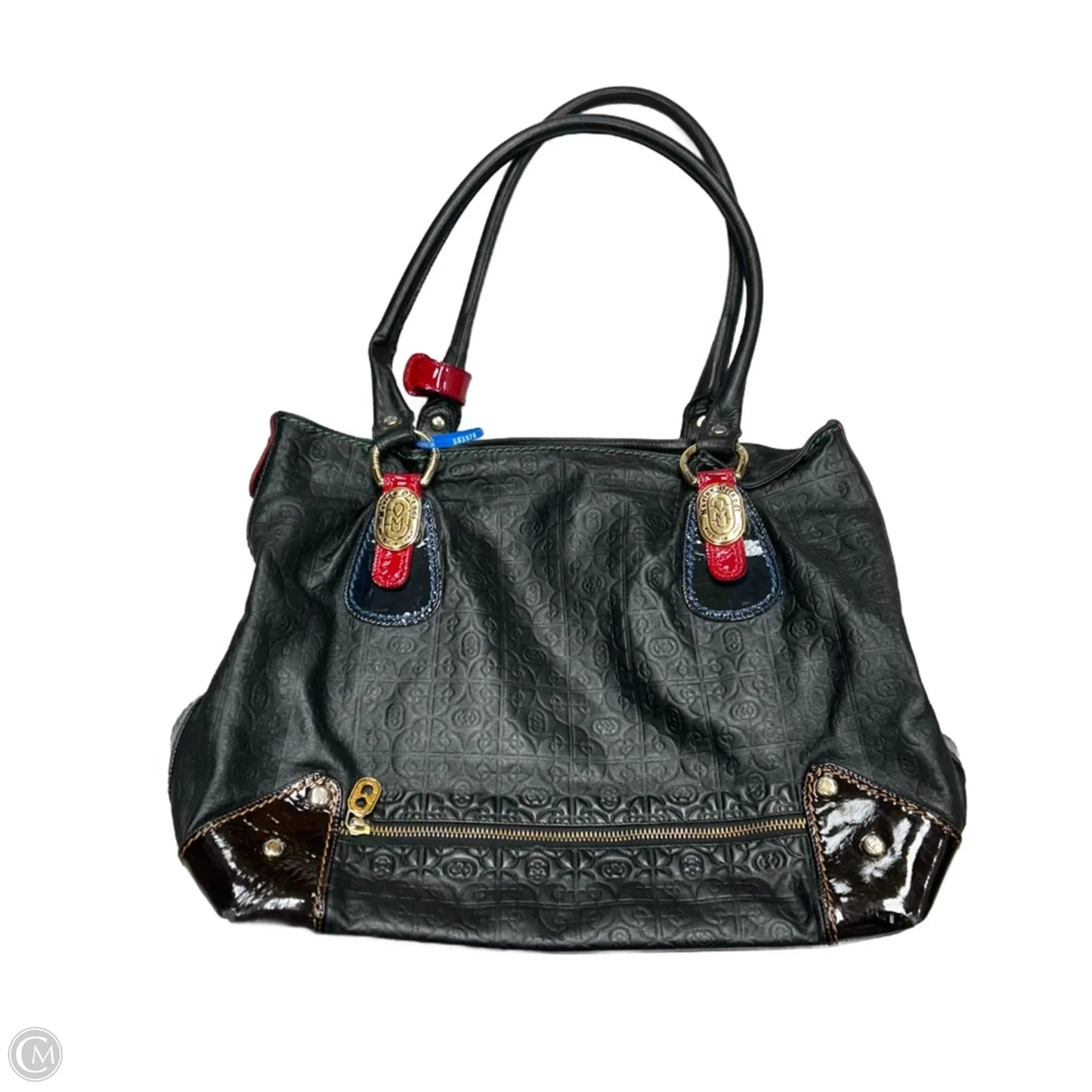 Handbag Leather By Marino Orlandi, Size: Medium