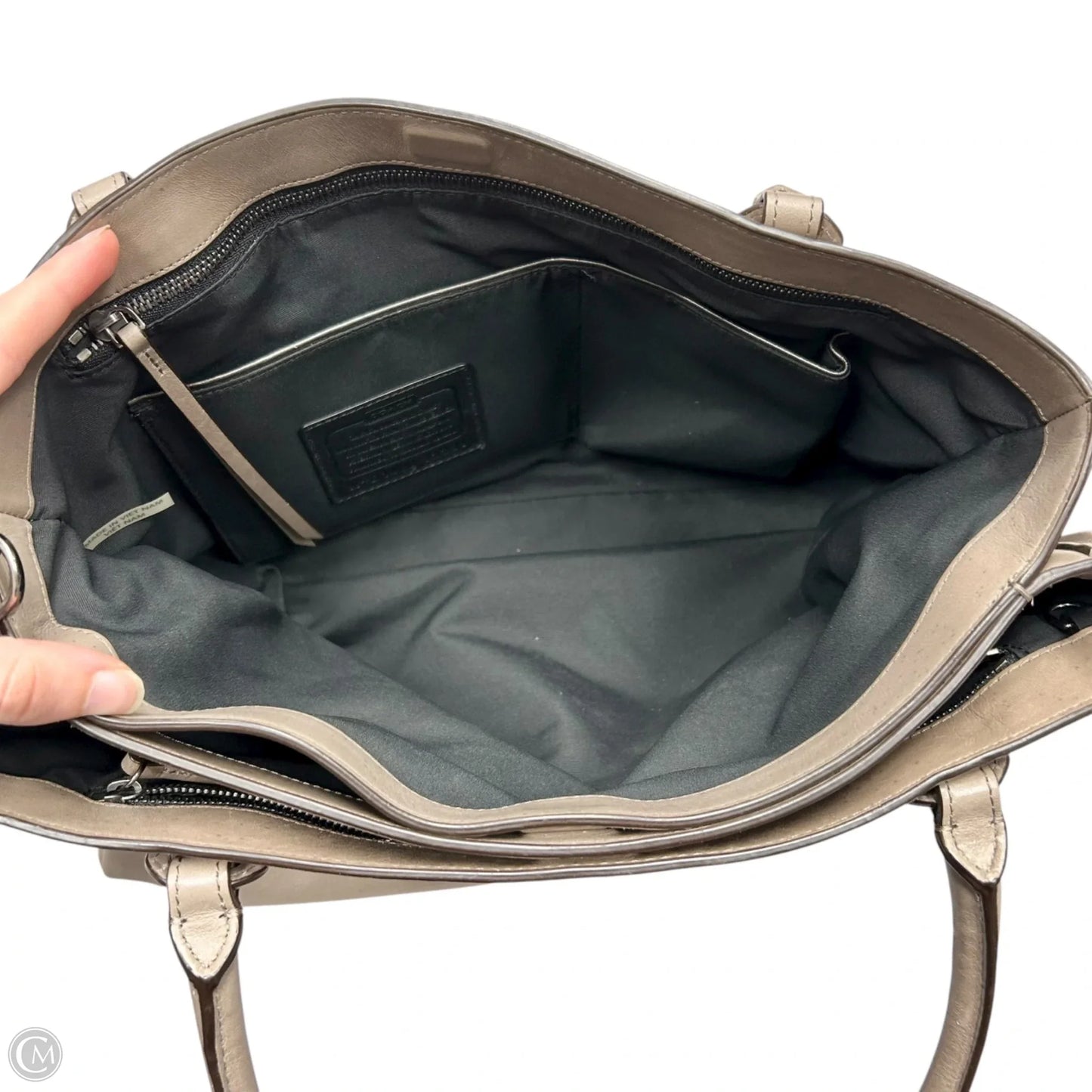 Handbag Designer By Coach, Size: Medium