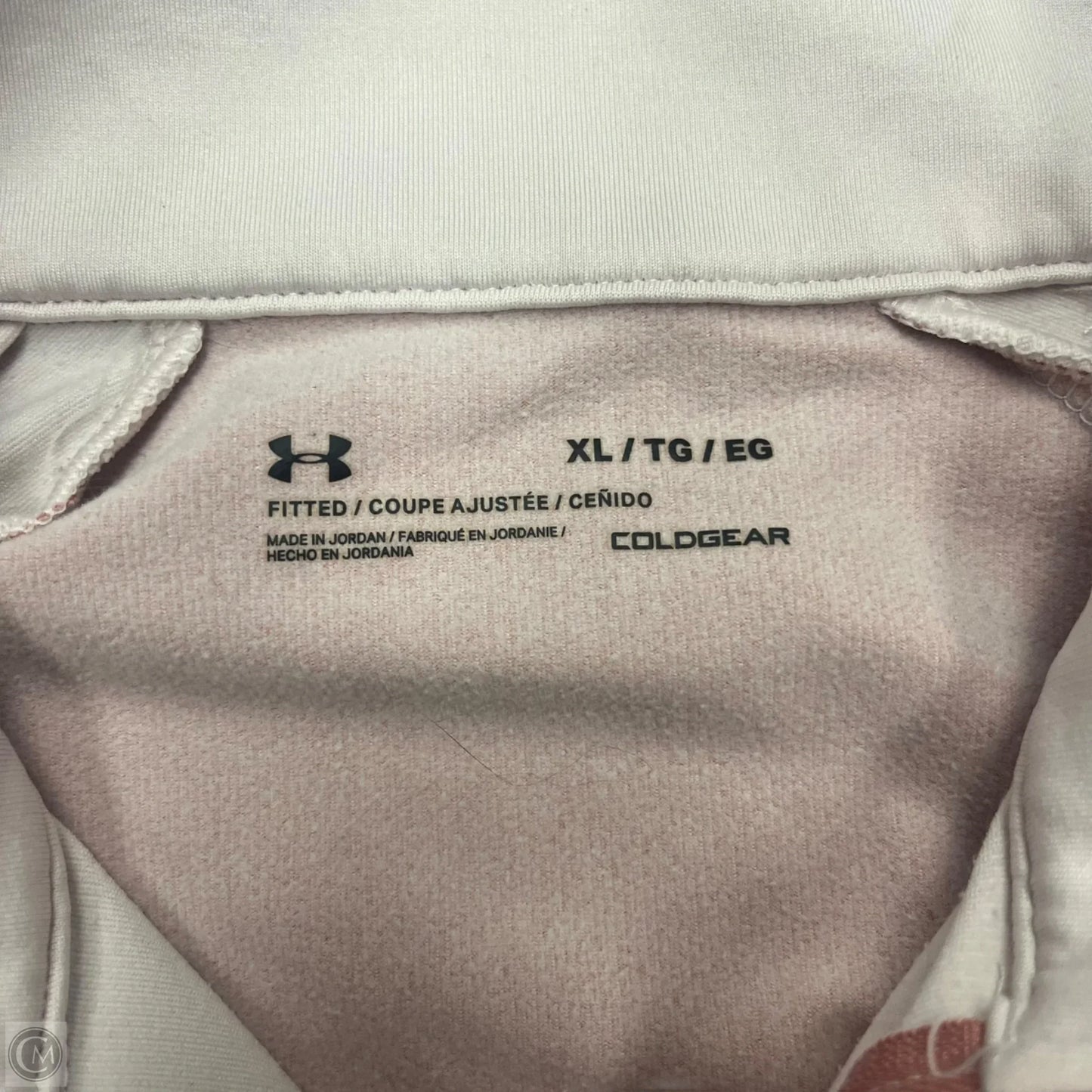 Athletic Jacket By Under Armour In Pink, Size: Xl