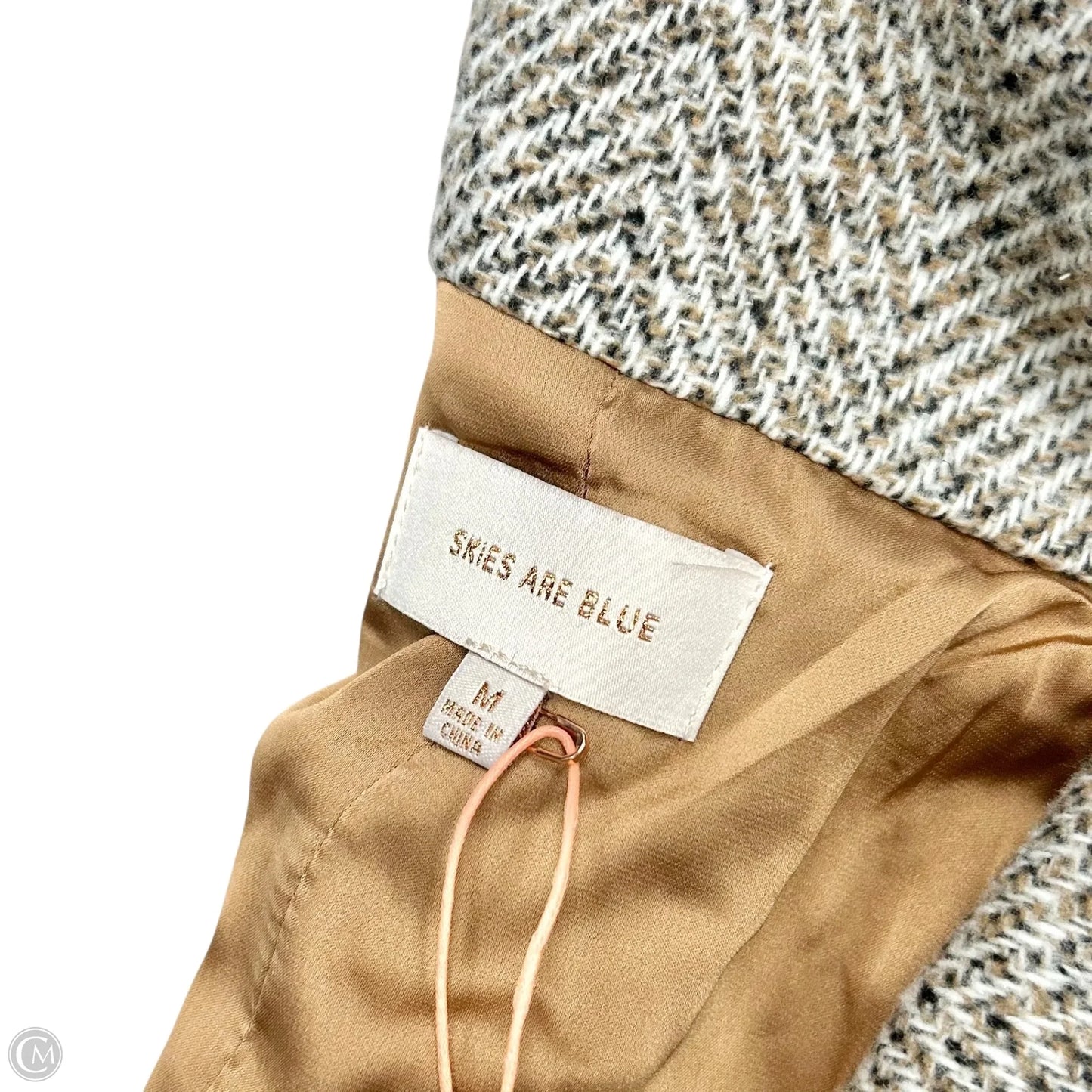 Blazer By Skies Are Blue In Tan, Size: M