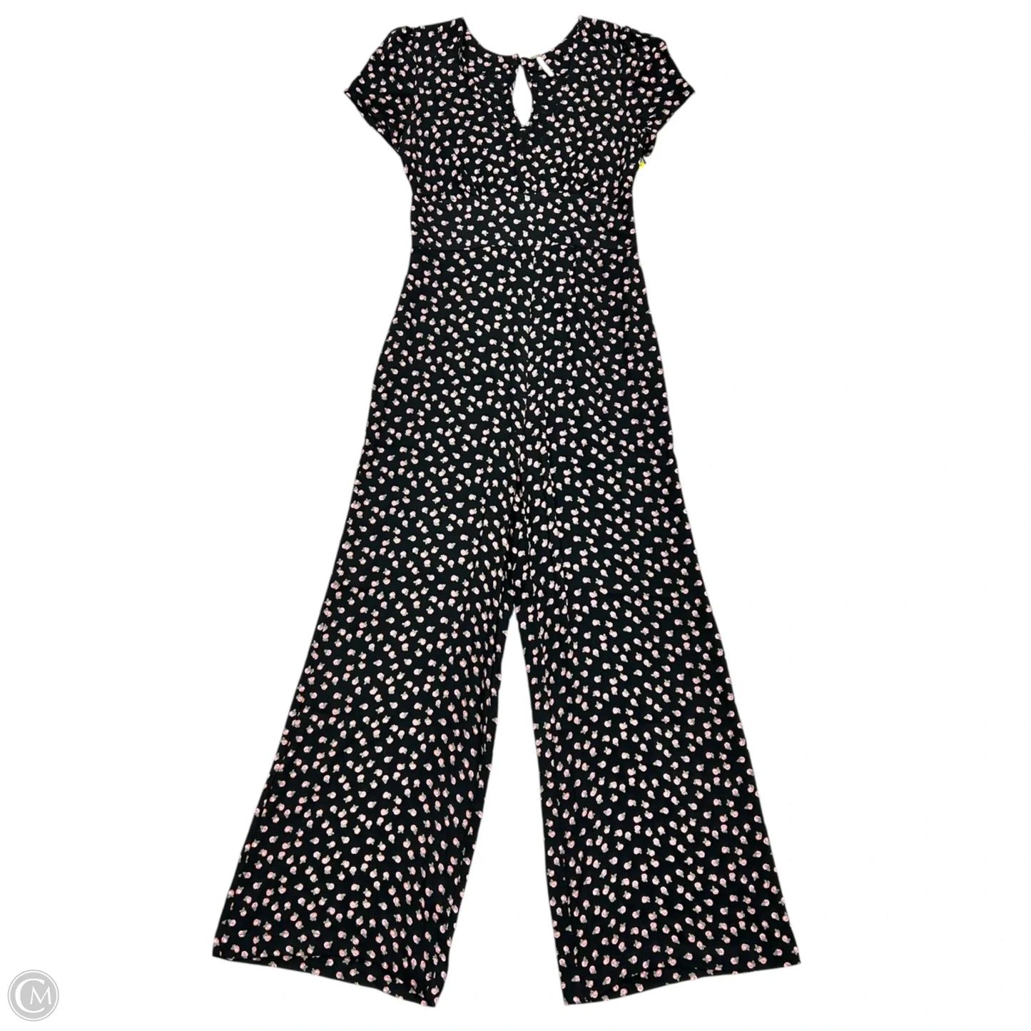 Jumpsuit By Free People In Black & Pink, Size: S