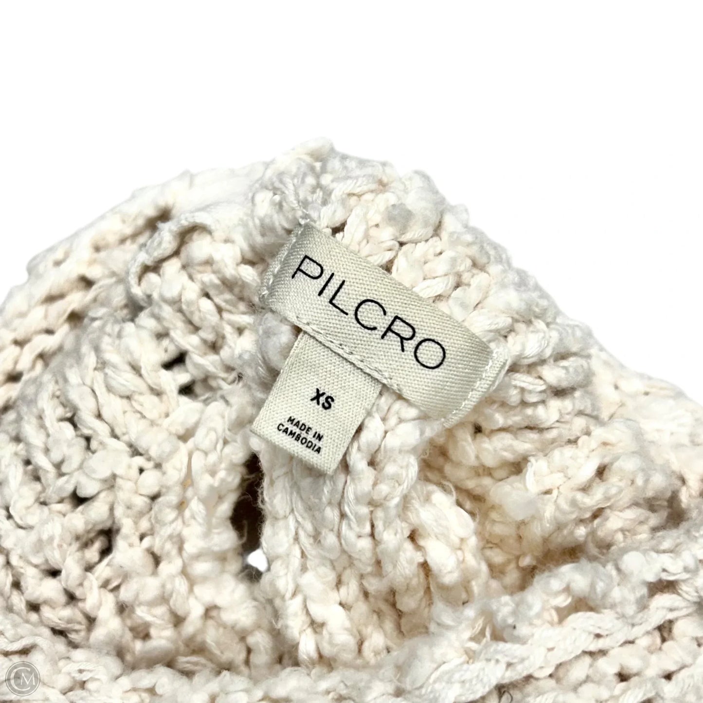 Sweater Sleeveless By Pilcro In Pink & White, Size: Xs