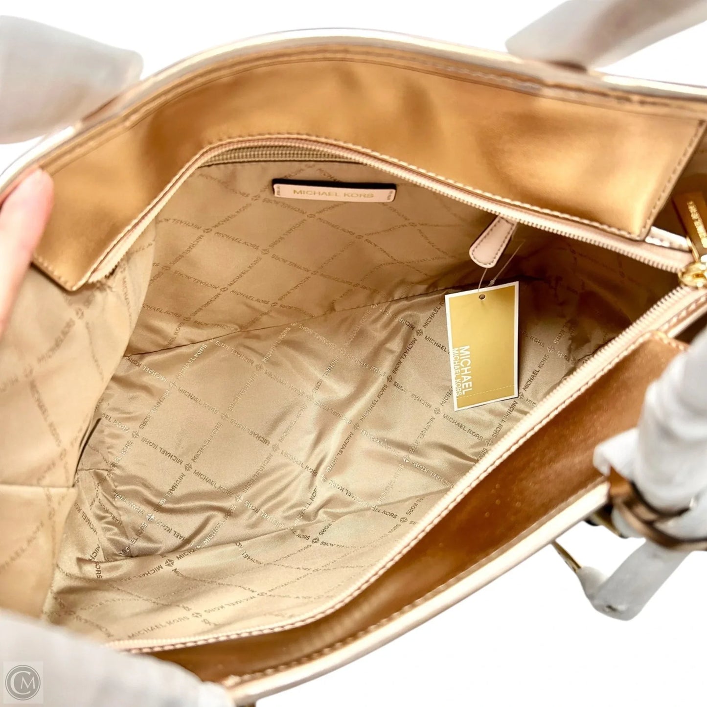 Tote Designer By Michael Kors, Size: Medium