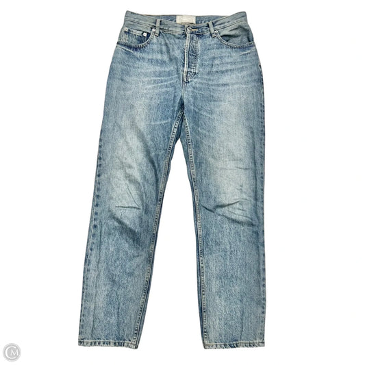 Jeans Straight By Everlane In Blue Denim, Size: 8