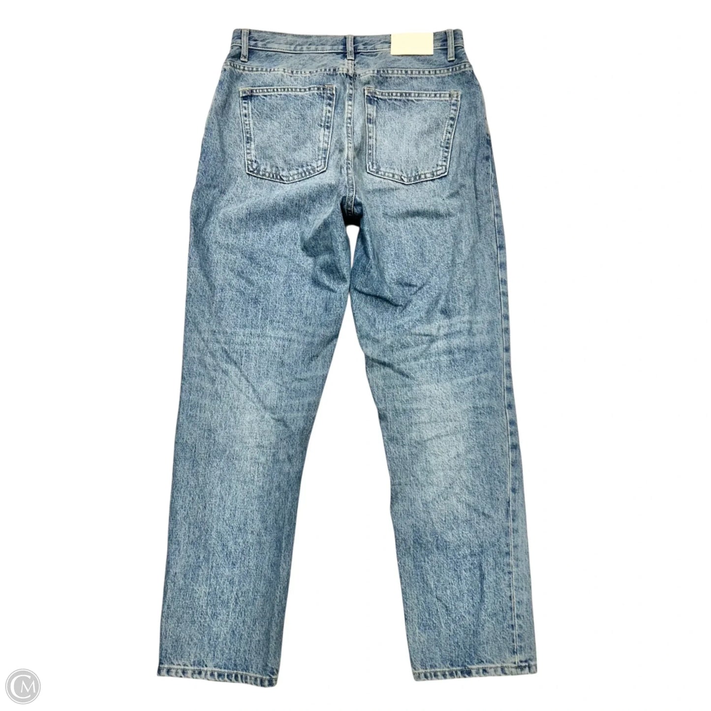 Jeans Straight By Everlane In Blue Denim, Size: 8
