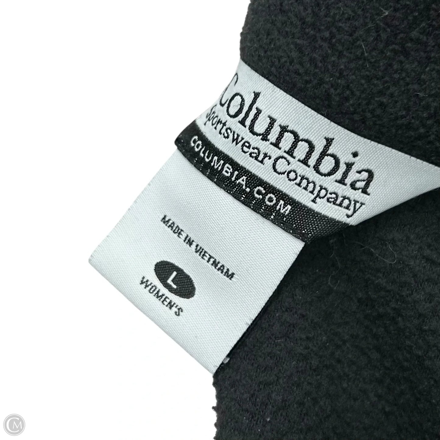 Jacket Fleece By Columbia In Black, Size: L