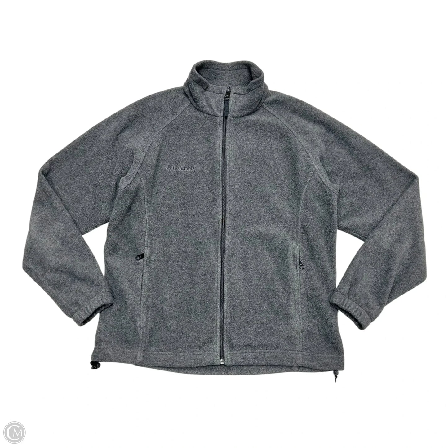 Jacket Fleece By Columbia In Grey, Size: L