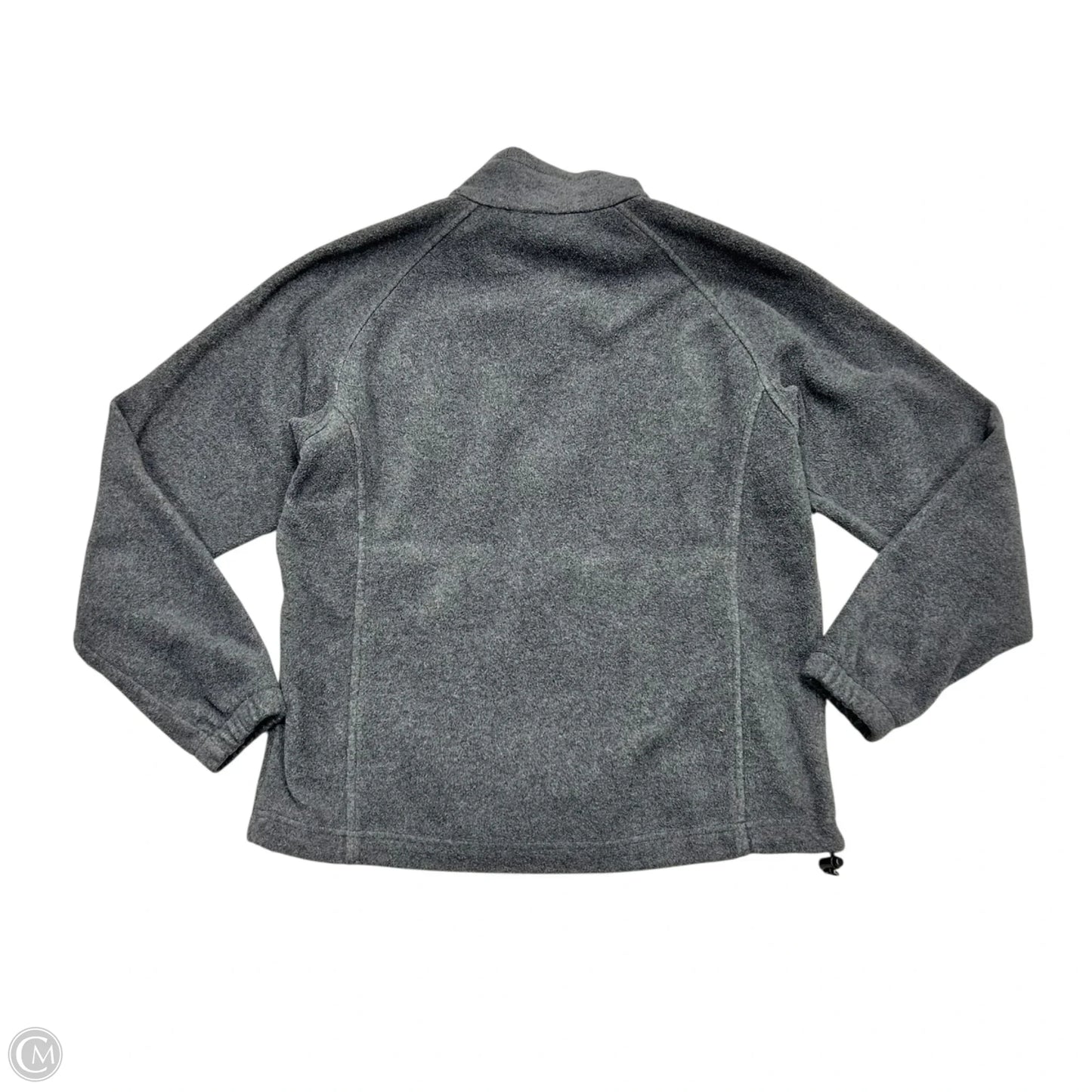 Jacket Fleece By Columbia In Grey, Size: L