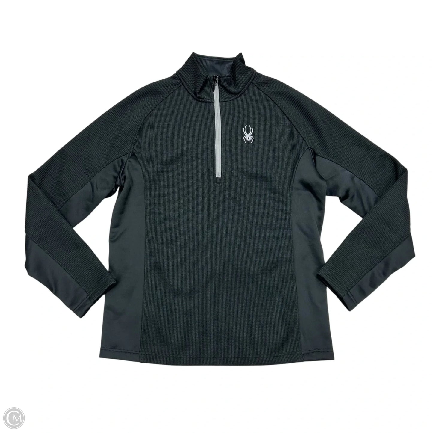 Athletic Jacket By Spyder In Black, Size: L