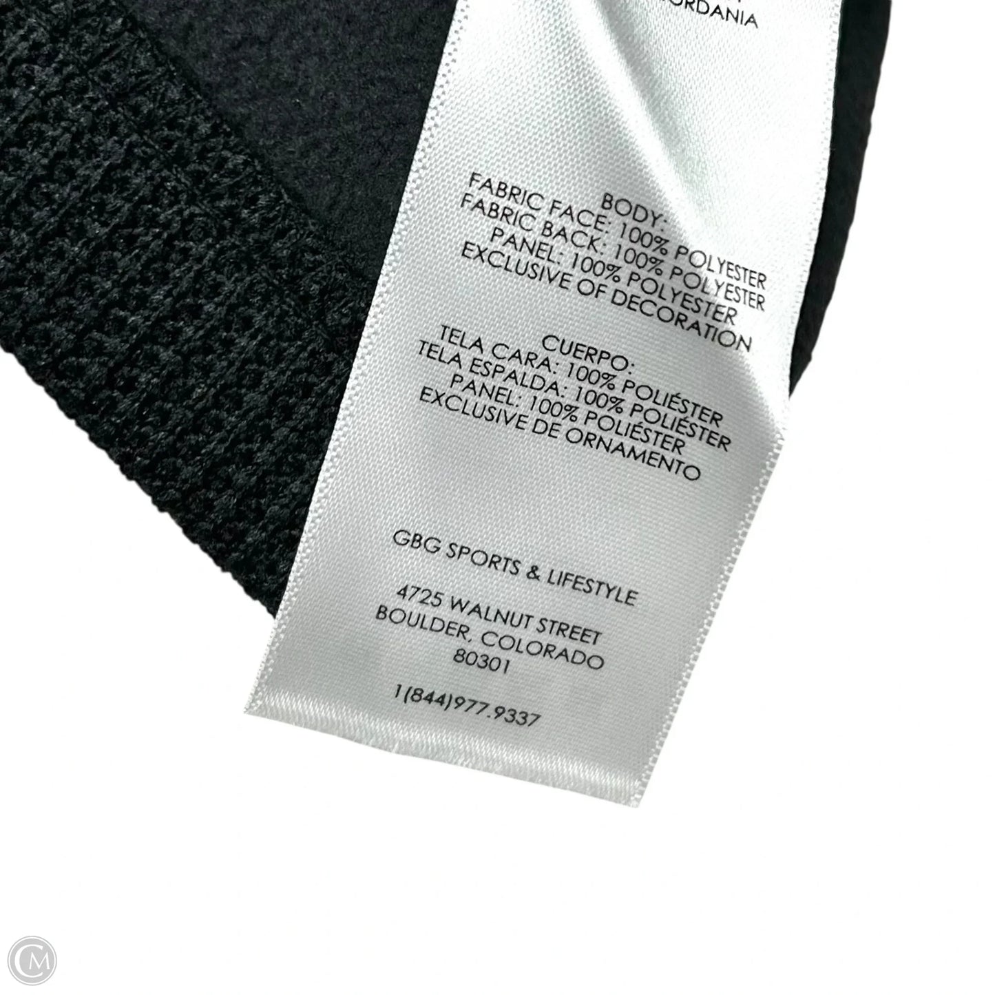 Athletic Jacket By Spyder In Black, Size: L