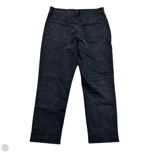 Jeans Boyfriend By J. Crew In Black Denim, Size: 8