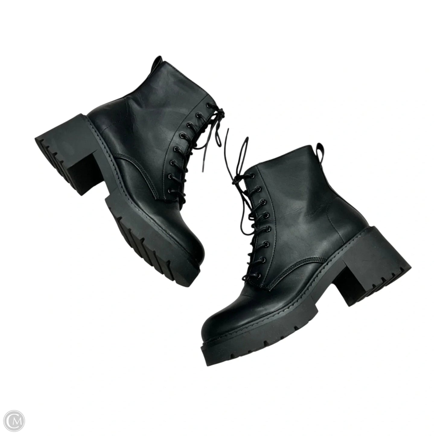 Boots Combat By Madden Girl In Black, Size: 9