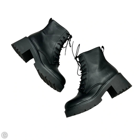 Boots Combat By Madden Girl In Black, Size: 9