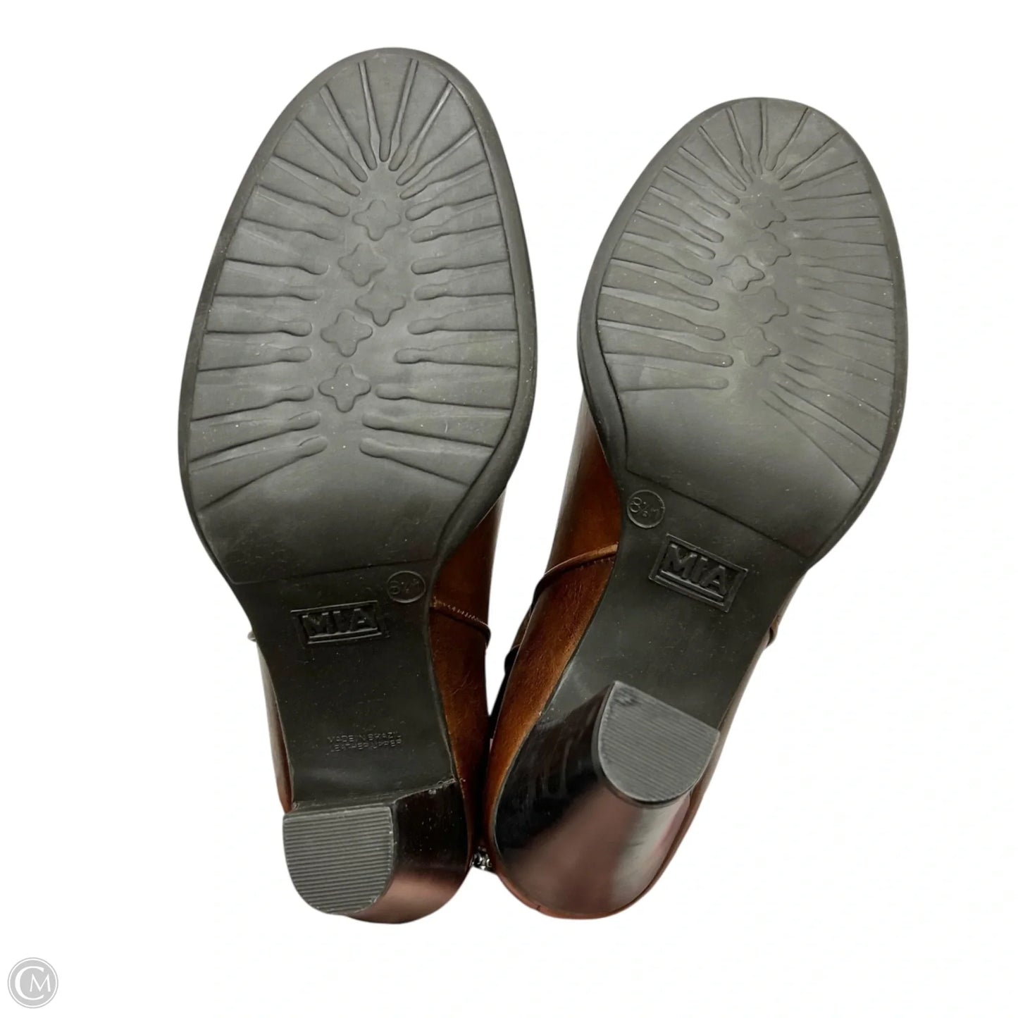 Boots Knee Flats By Mia In Brown, Size: 8.5