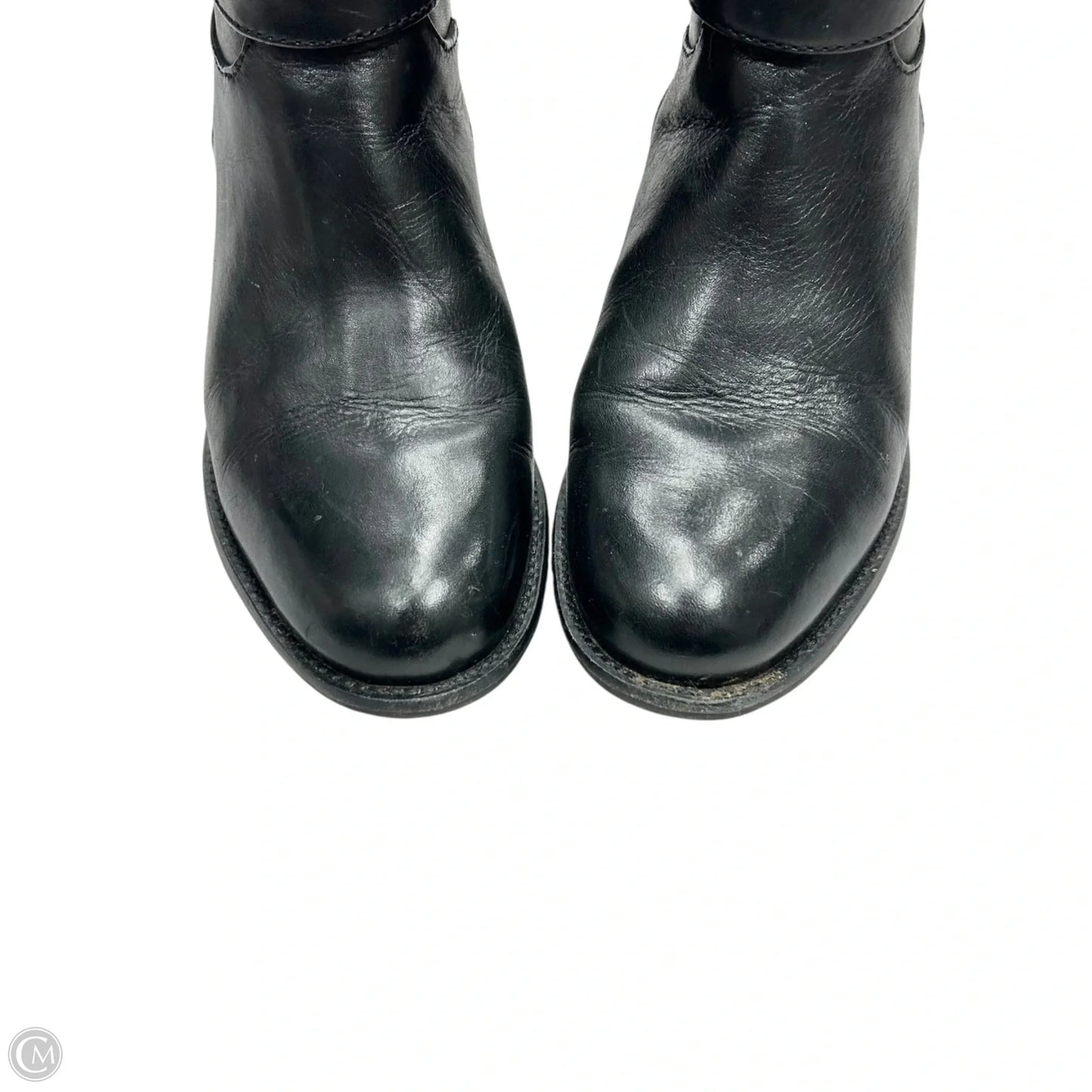 Boots Knee Flats By Banana Republic In Black, Size: 6.5