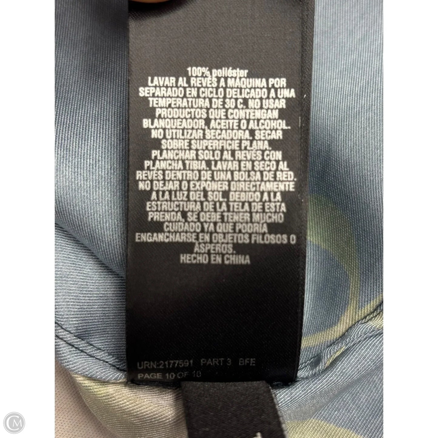 Top Long Sleeve By Ted Baker In Navy, Size: Xs