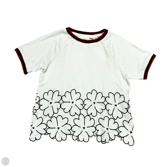 Top Short Sleeve By Maeve In White, Size: Xs