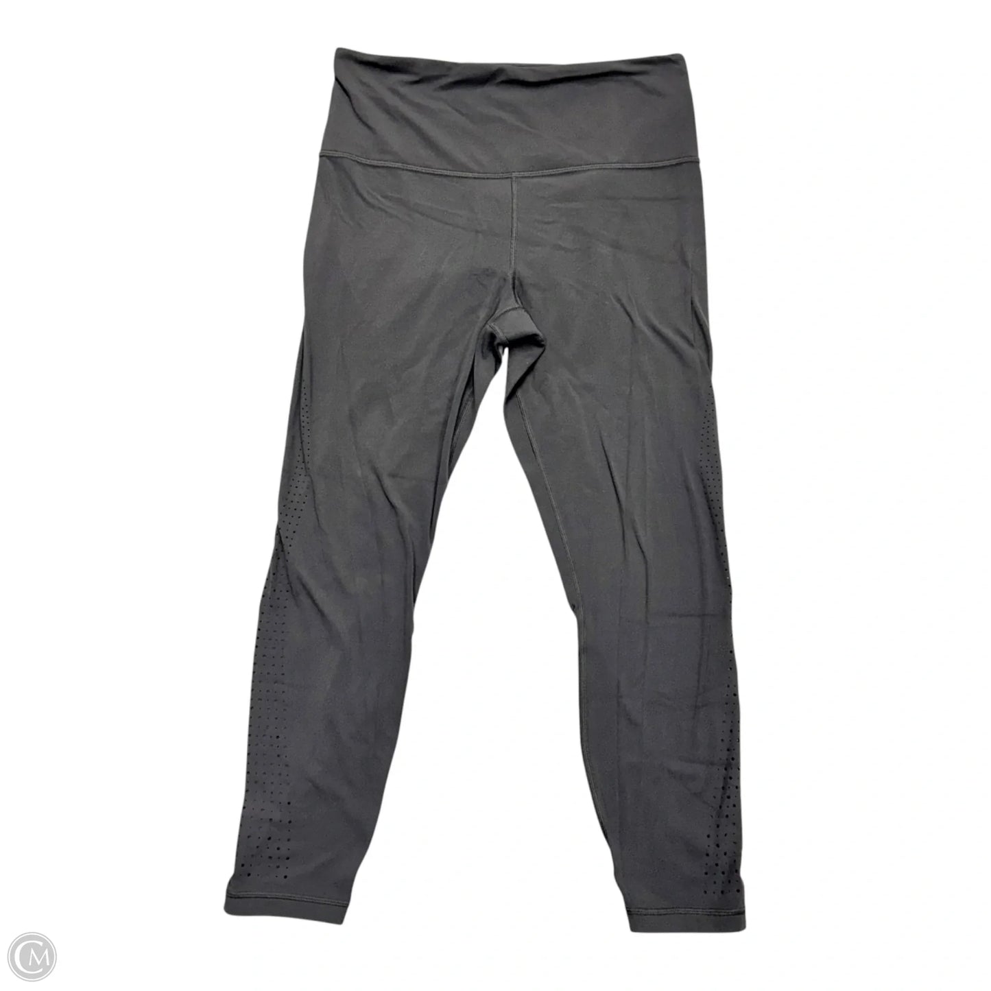 Athletic Leggings By Athleta In Grey, Size: M
