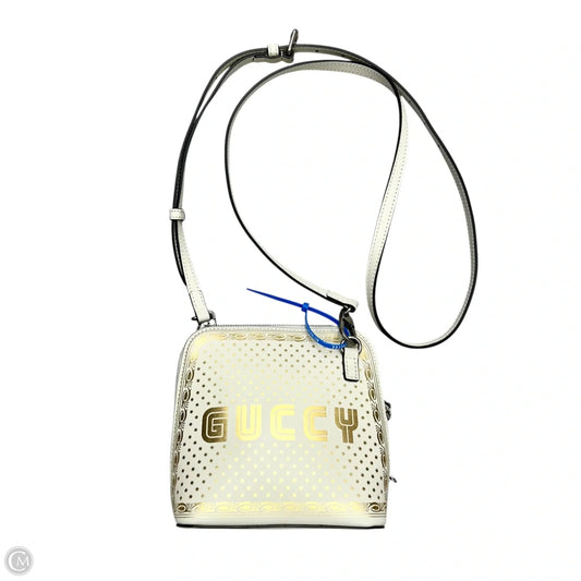 Crossbody Luxury Designer By Gucci, Size: Small