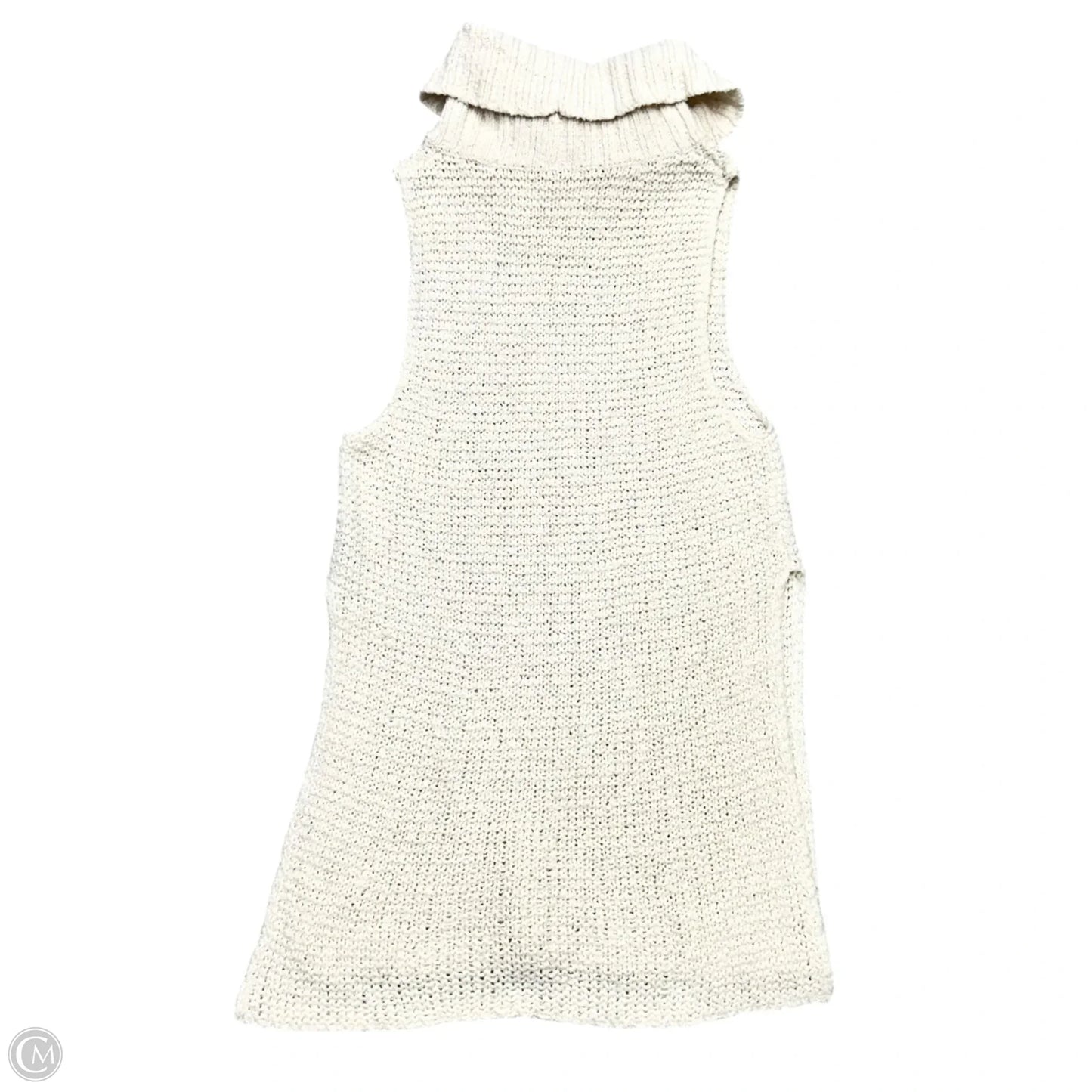 Sweater Short Sleeve By Free People In Cream, Size: S