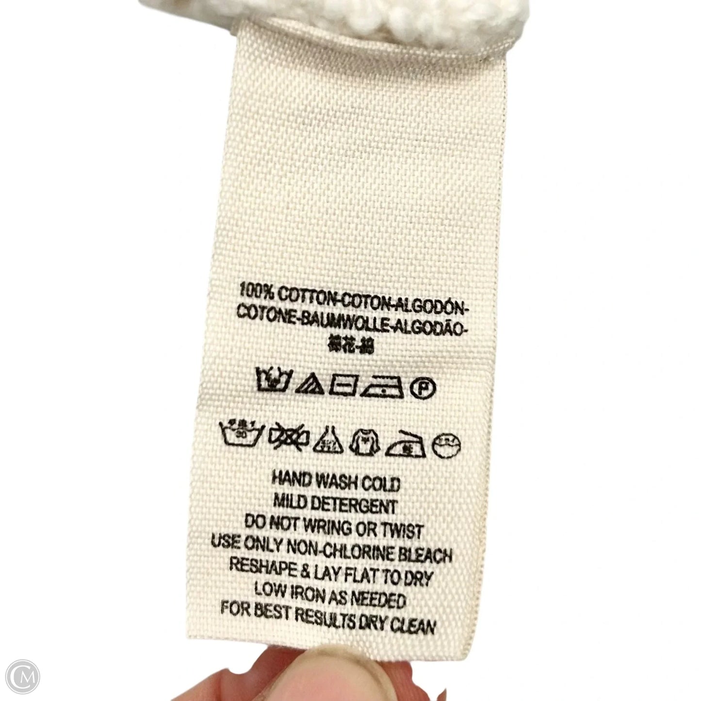 Sweater Short Sleeve By Free People In Cream, Size: S