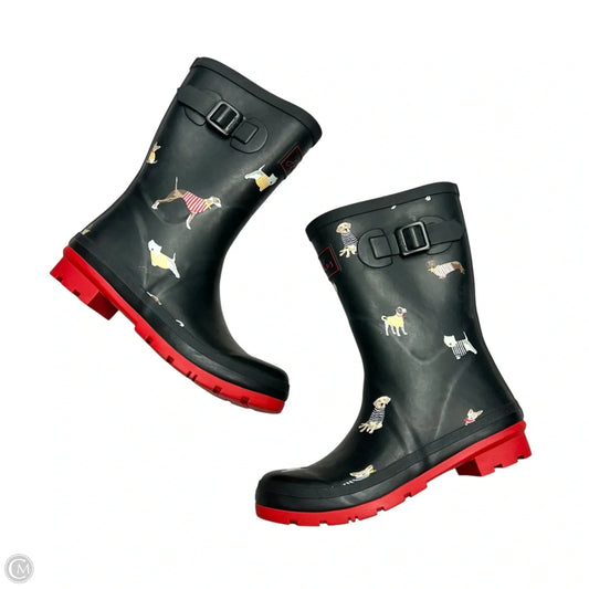 Boots Rain By Joules In Animal Print, Size: 8