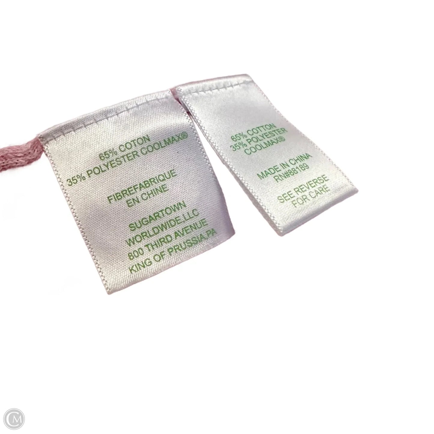 Top Short Sleeve Designer By Lilly Pulitzer In Pink, Size: L