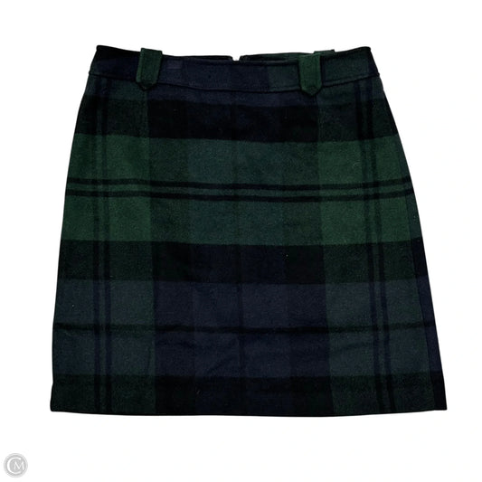 Skirt Midi By Talbots In Blue & Green, Size: 12