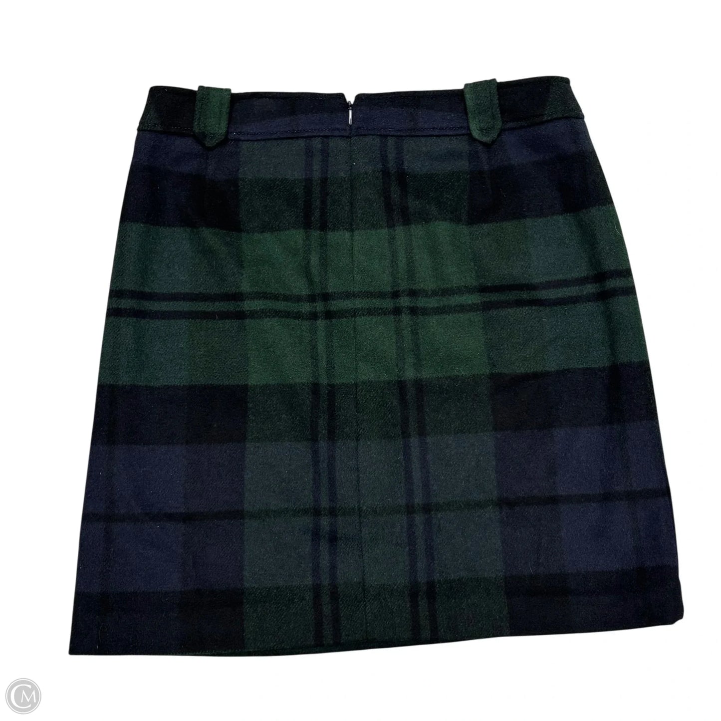 Skirt Midi By Talbots In Blue & Green, Size: 12