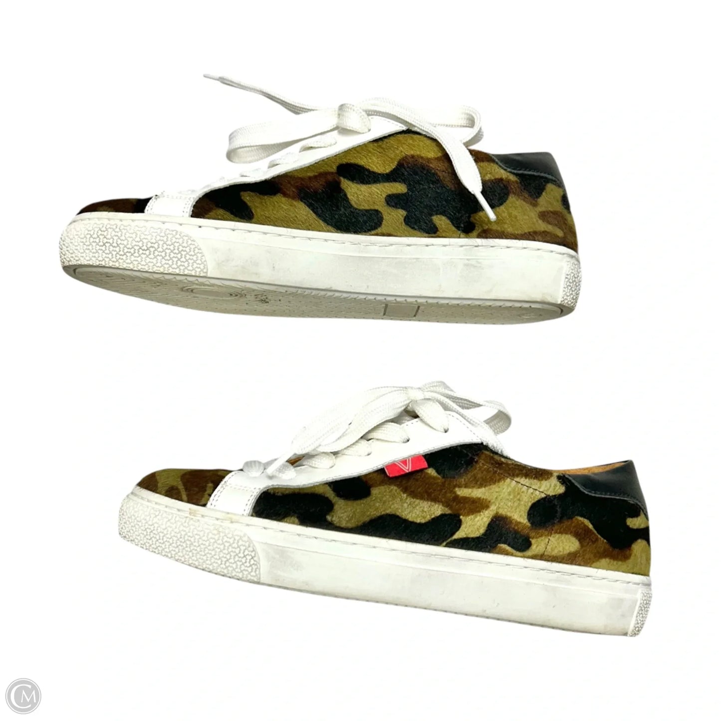 Shoes Sneakers By Veronica Beard In Camouflage Print, Size: 6