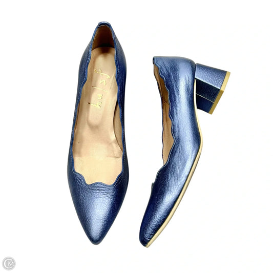 Shoes Heels Block By Fs Ny In Blue, Size: 6