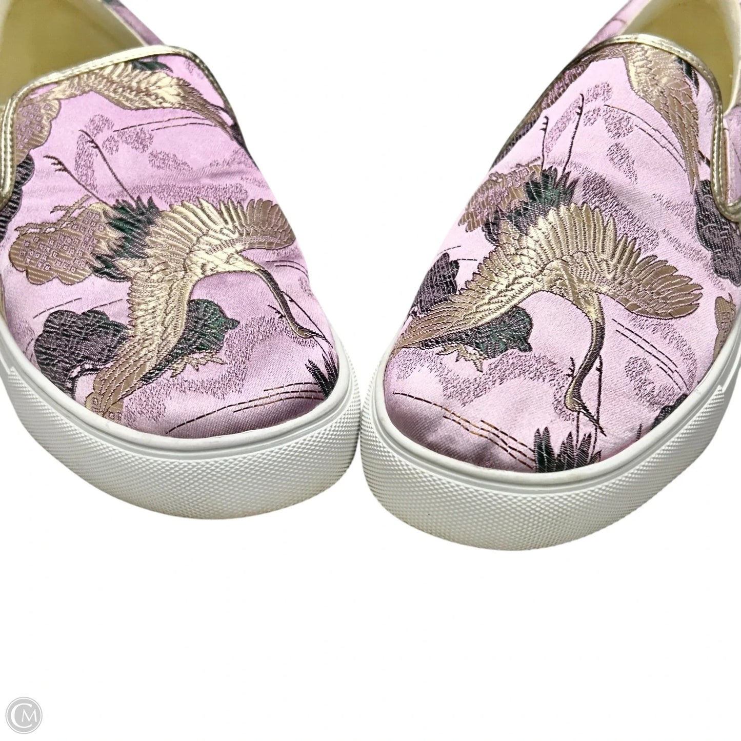 Shoes Sneakers By Johnny Was In Gold & Purple, Size: 6