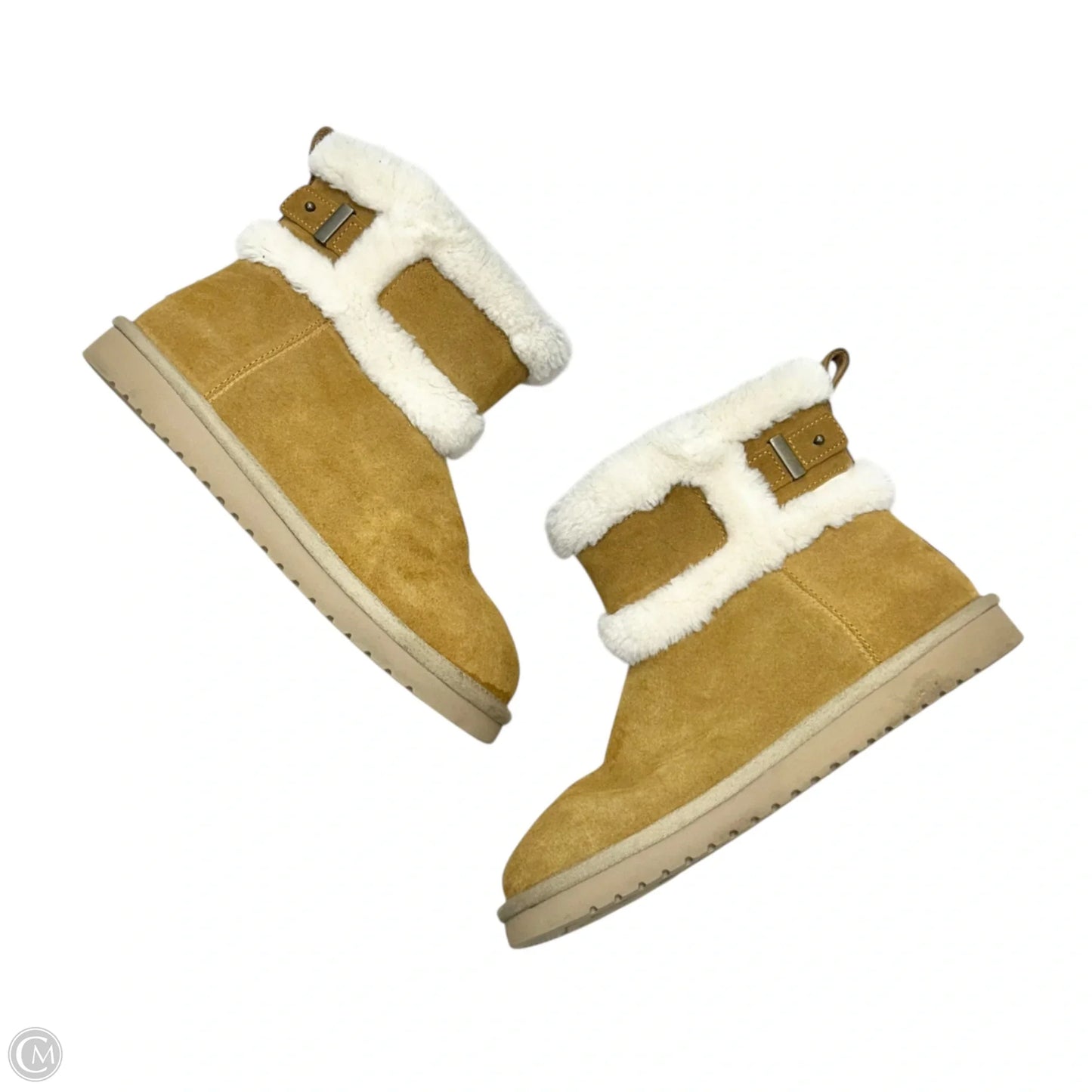 Boots Ankle Flats By Koolaburra By Ugg In Tan, Size: 8