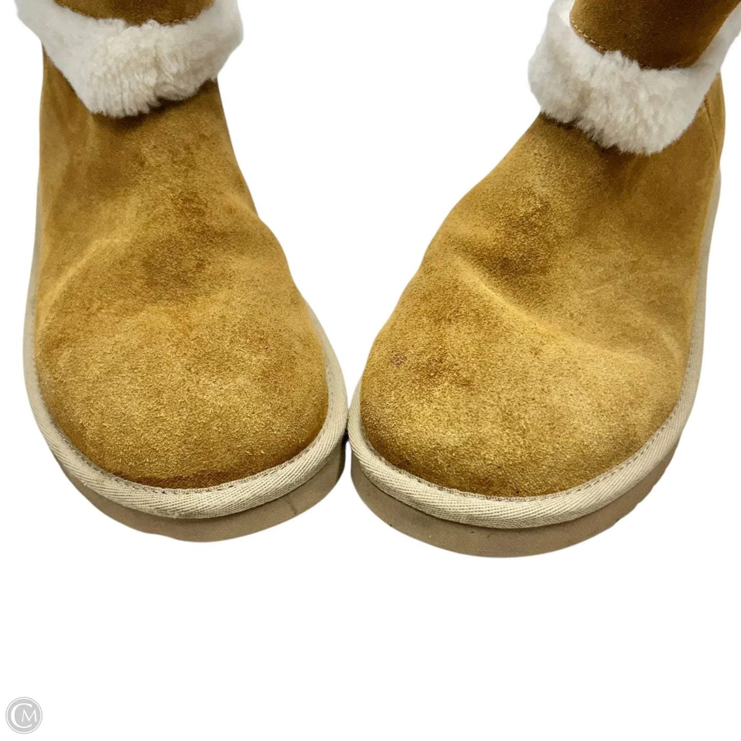 Boots Ankle Flats By Koolaburra By Ugg In Tan, Size: 8