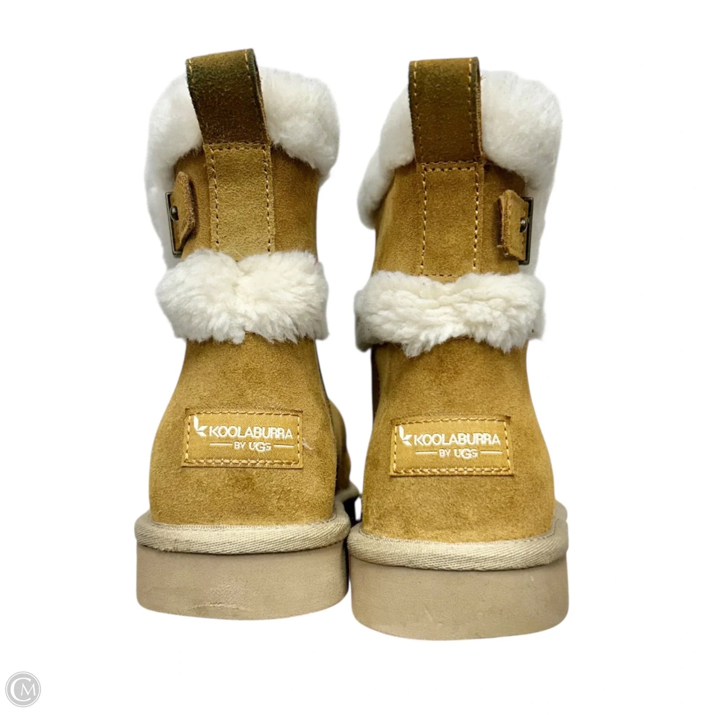 Boots Ankle Flats By Koolaburra By Ugg In Tan, Size: 8