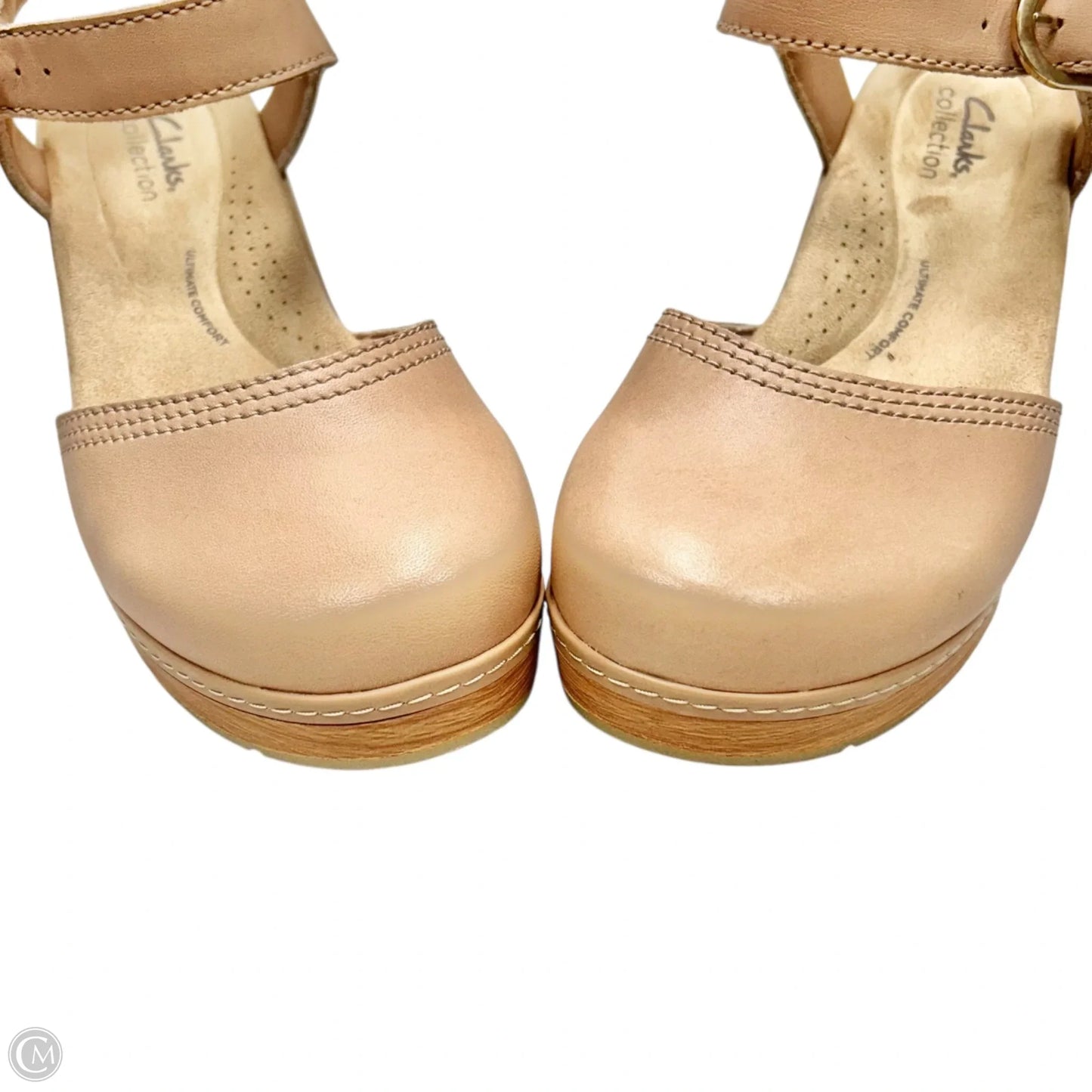 Shoes Heels Block By Clarks In Pink, Size: 7