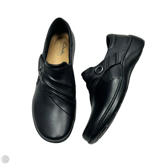 Shoes Flats By Clarks In Black, Size: 7