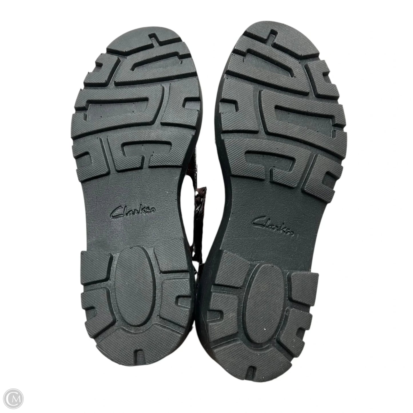 Boots Combat By Clarks In Maroon, Size: 7