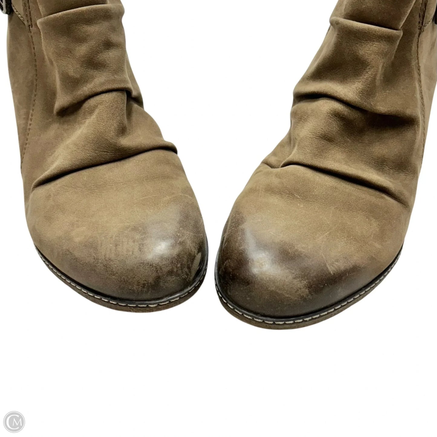 Boots Ankle Flats By Dansko In Taupe, Size: 9.5